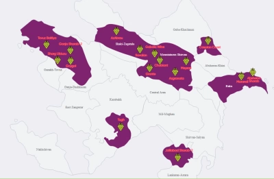 Azərbaycan Şərab Regionları və Şərab Zavodları