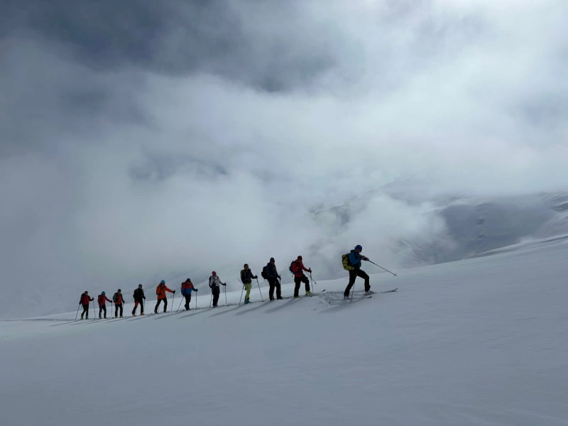 Alpine skiing tour in Azerbaijan