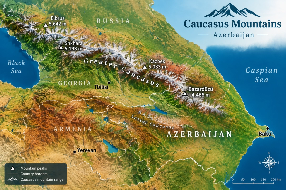 Qafqaz Dağları Azərbaycan